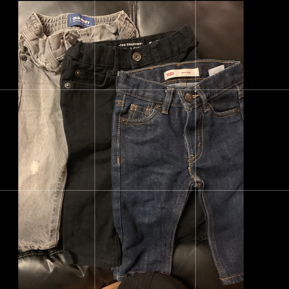 Levi Jeans, children’s place, old navy jeans .